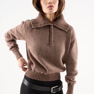 Agnes Brown Knit
