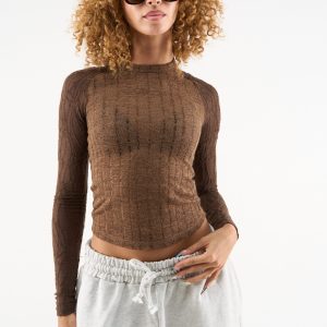 Luci Brown Longsleeve