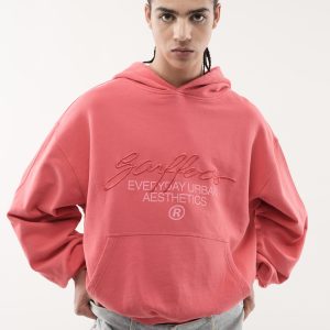 Signature Light Red Hoodie