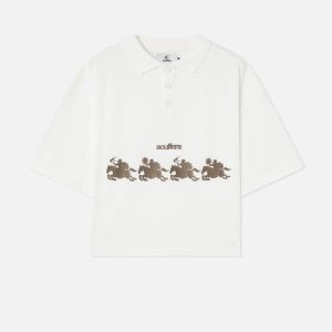 The Race Ecru Polo