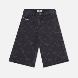 Silver Dark Jorts