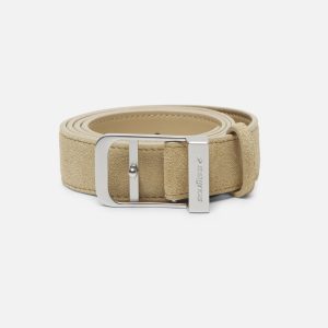 Suede Ecru Belt
