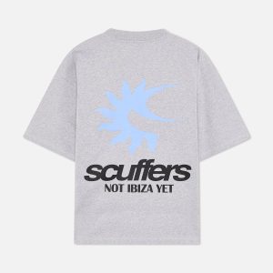 Not Ibiza Again Light Grey T-Shirt