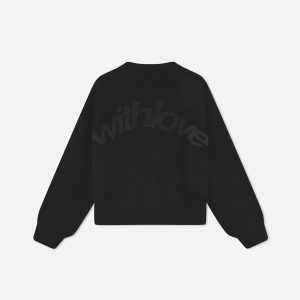 Amore Black Knit