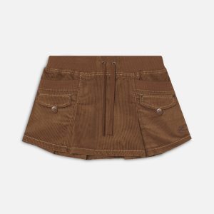 Cookie Brown Skirt