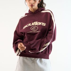 Effortless Burgundy Hoodie