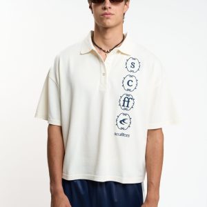 Barcelona White Polo