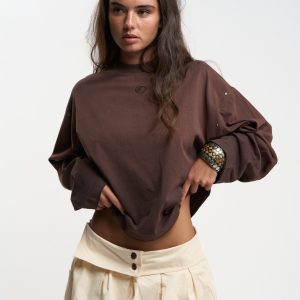 Strass Brown Longsleeve