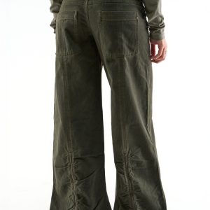 City Dusty Green Pants