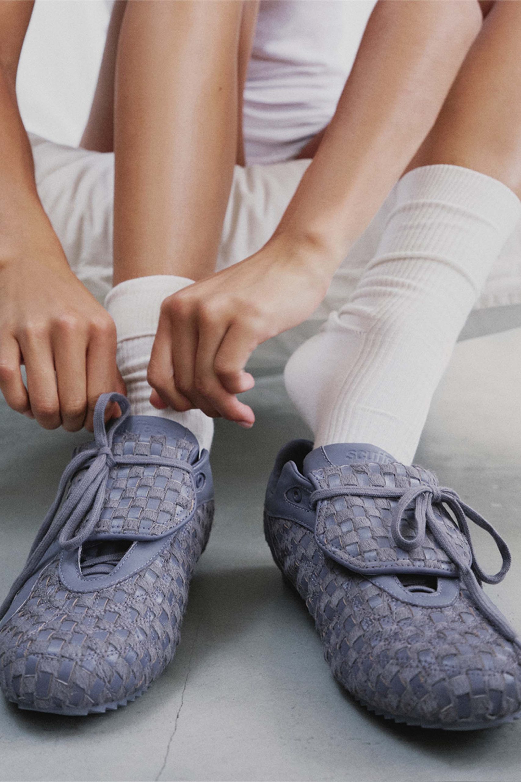 Iconic Braided Purple Sneaker - Image 12