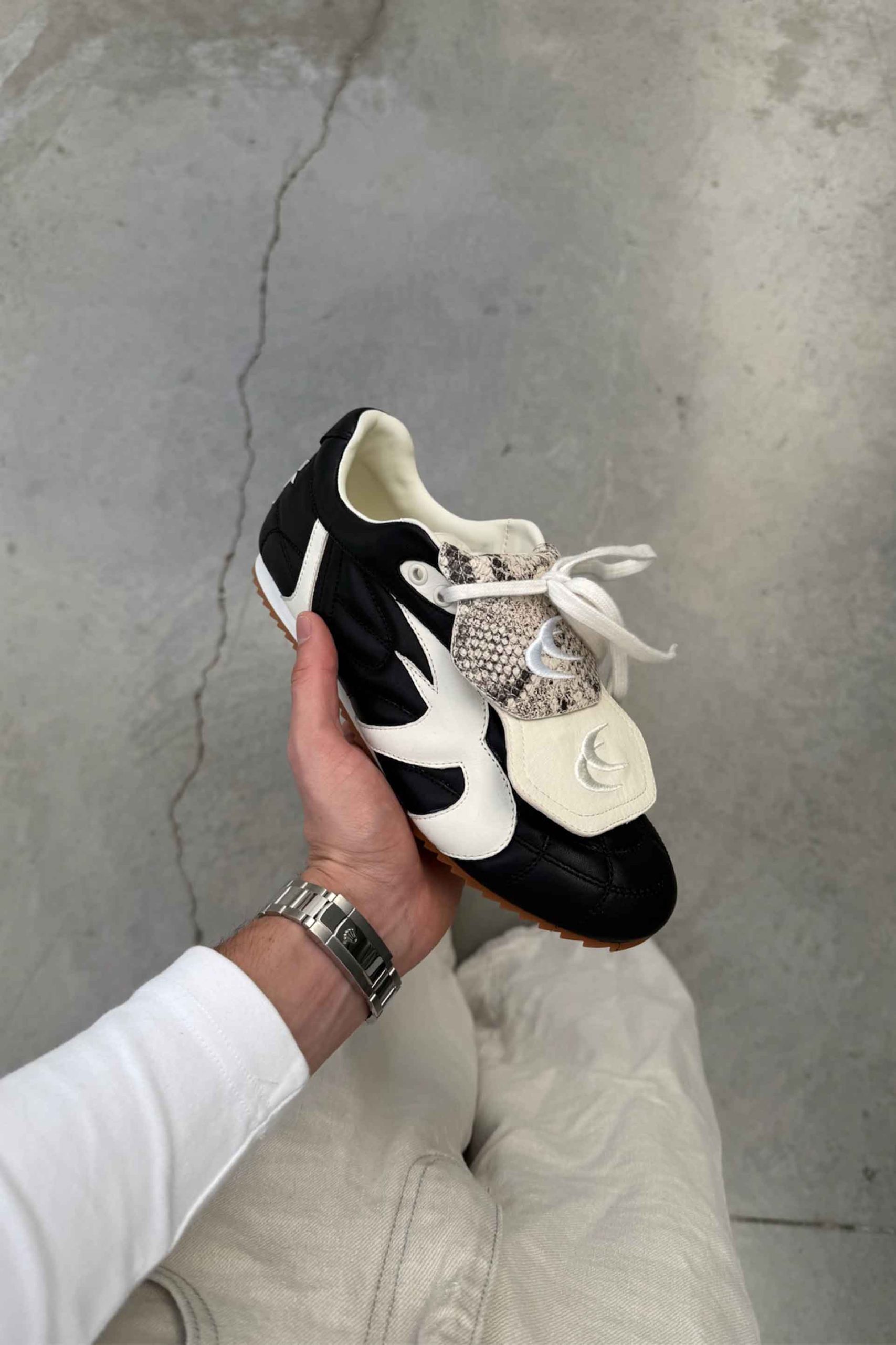 Iconic Black Sneaker - Image 9