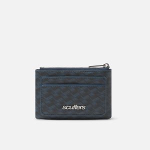 Monogram Navy Keychain Wallet