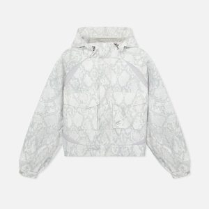 Snake Light Grey Windbreaker