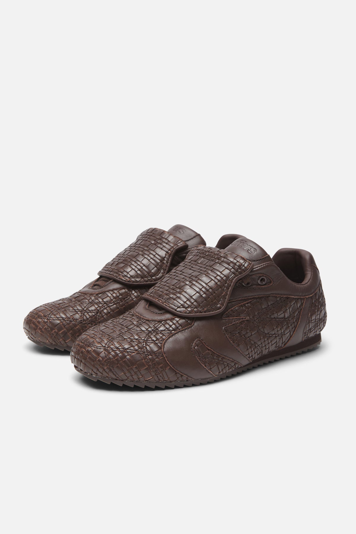 Iconic Braided Brown Sneaker - Image 7