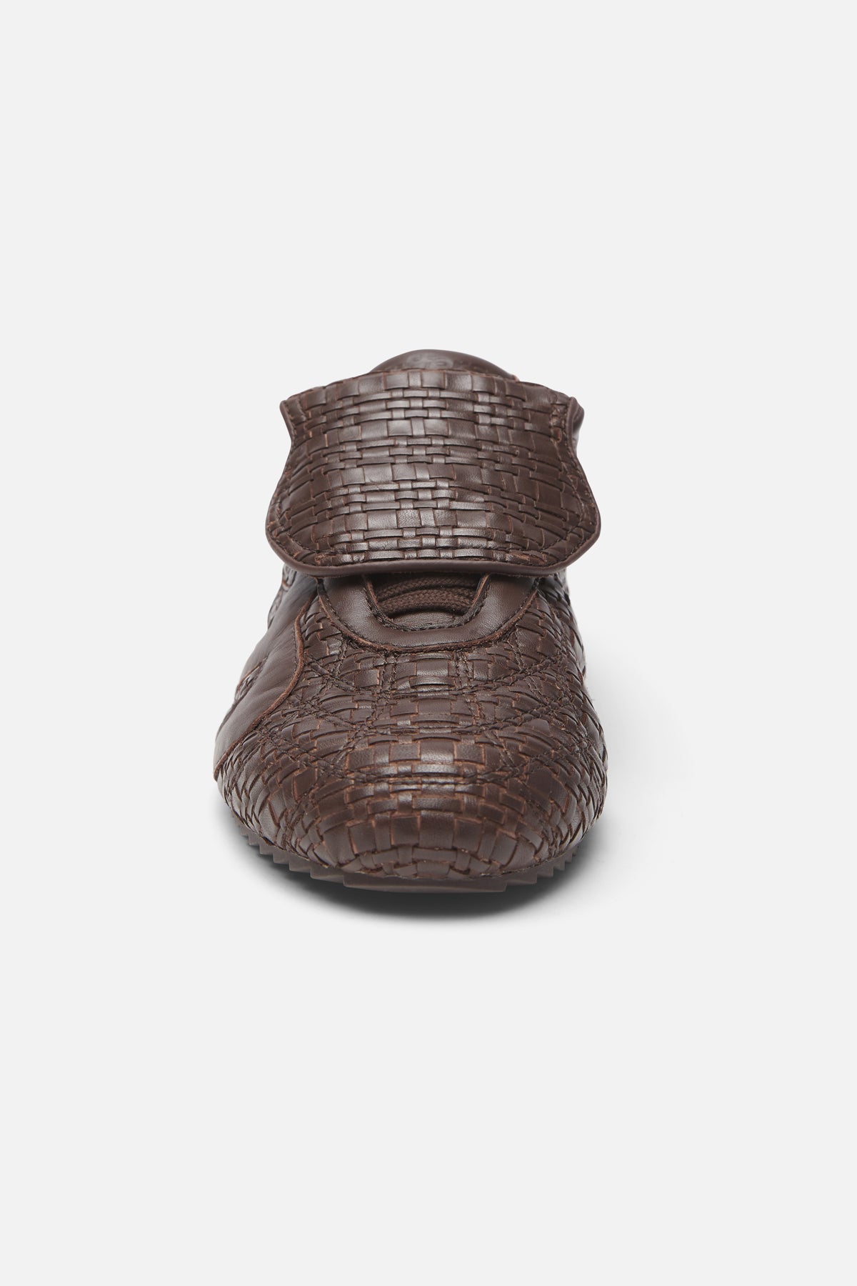 Iconic Braided Brown Sneaker - Image 5