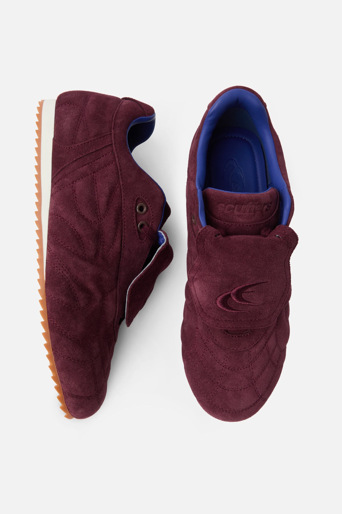Iconic Suede Burgundy Sneaker - Image 4