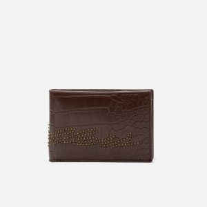 Script Brown Wallet