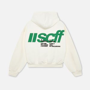 Globally Ecru Hoodie