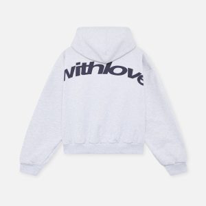 Sign Light Grey Hoodie