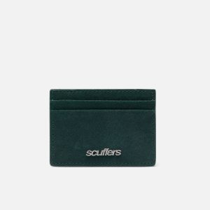 Suede Green Wallet